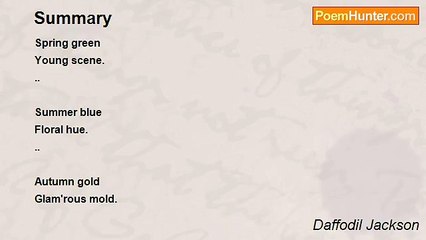 Daffodil Jackson - Summary