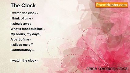 Hana Gerzanic-Hons - The Clock