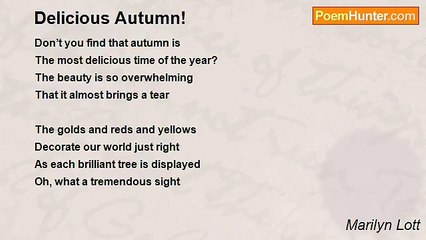 Marilyn Lott - Delicious Autumn!