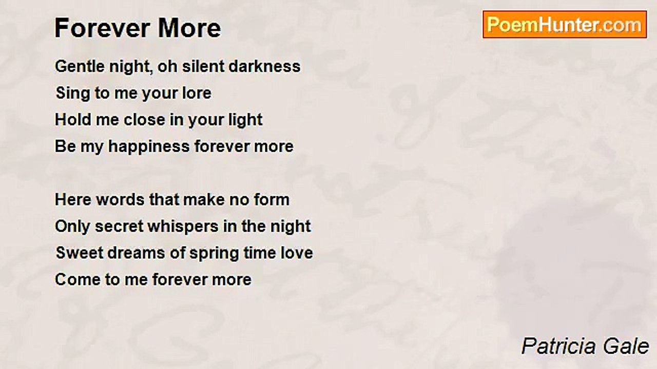 Patricia Gale - Forever More