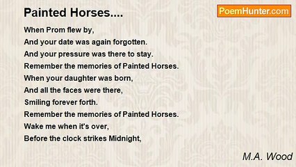 M.A. Wood - Painted Horses....