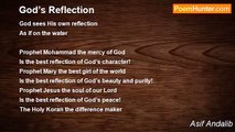 Asif Andalib - God’s Reflection