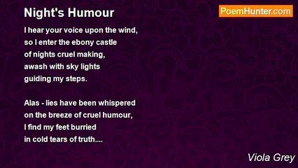 Viola Grey - Night's Humour