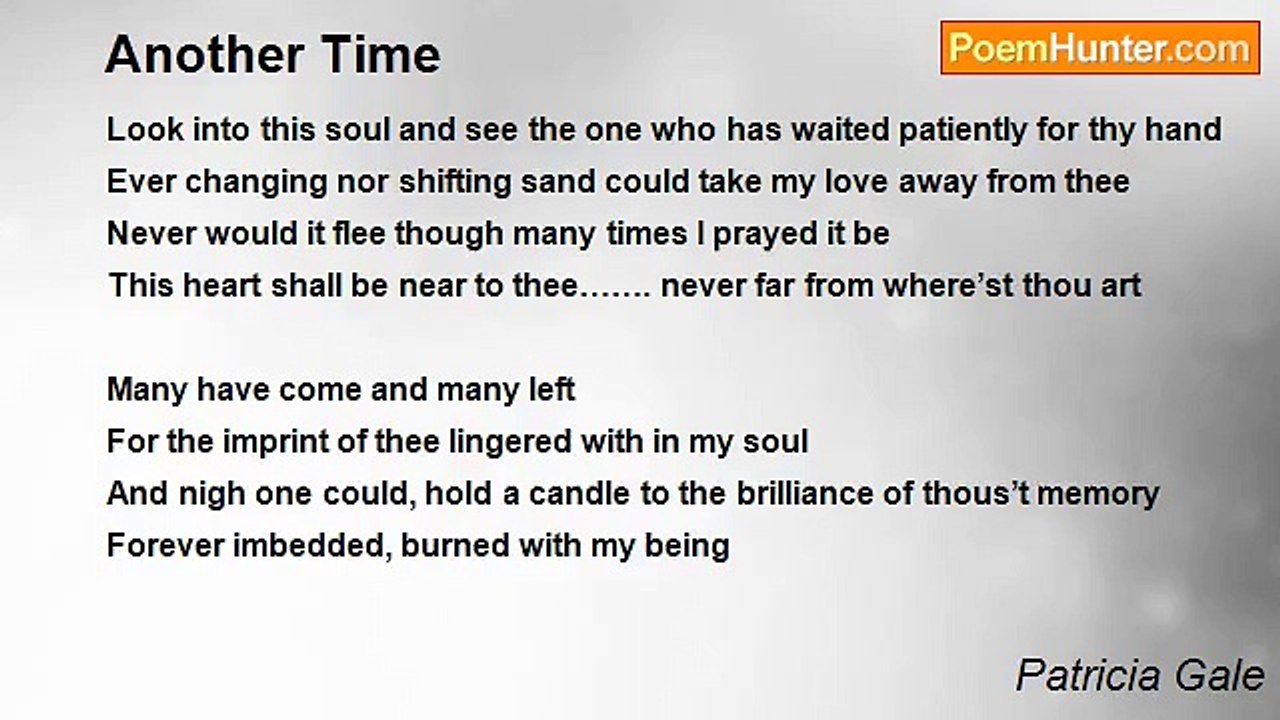 Patricia Gale - Another Time