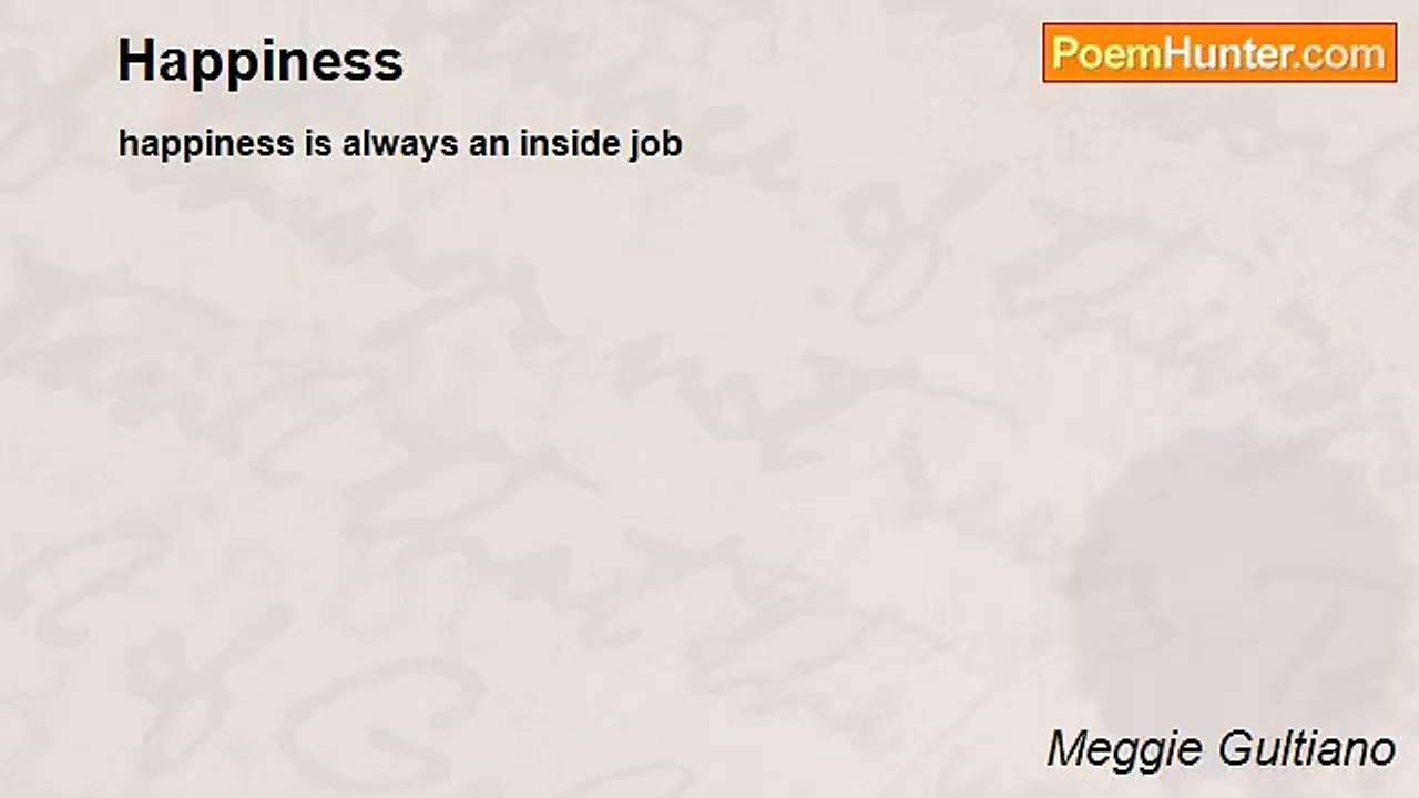 Meggie Gultiano - Happiness