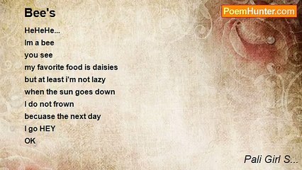 Pali Girl S... - Bee's