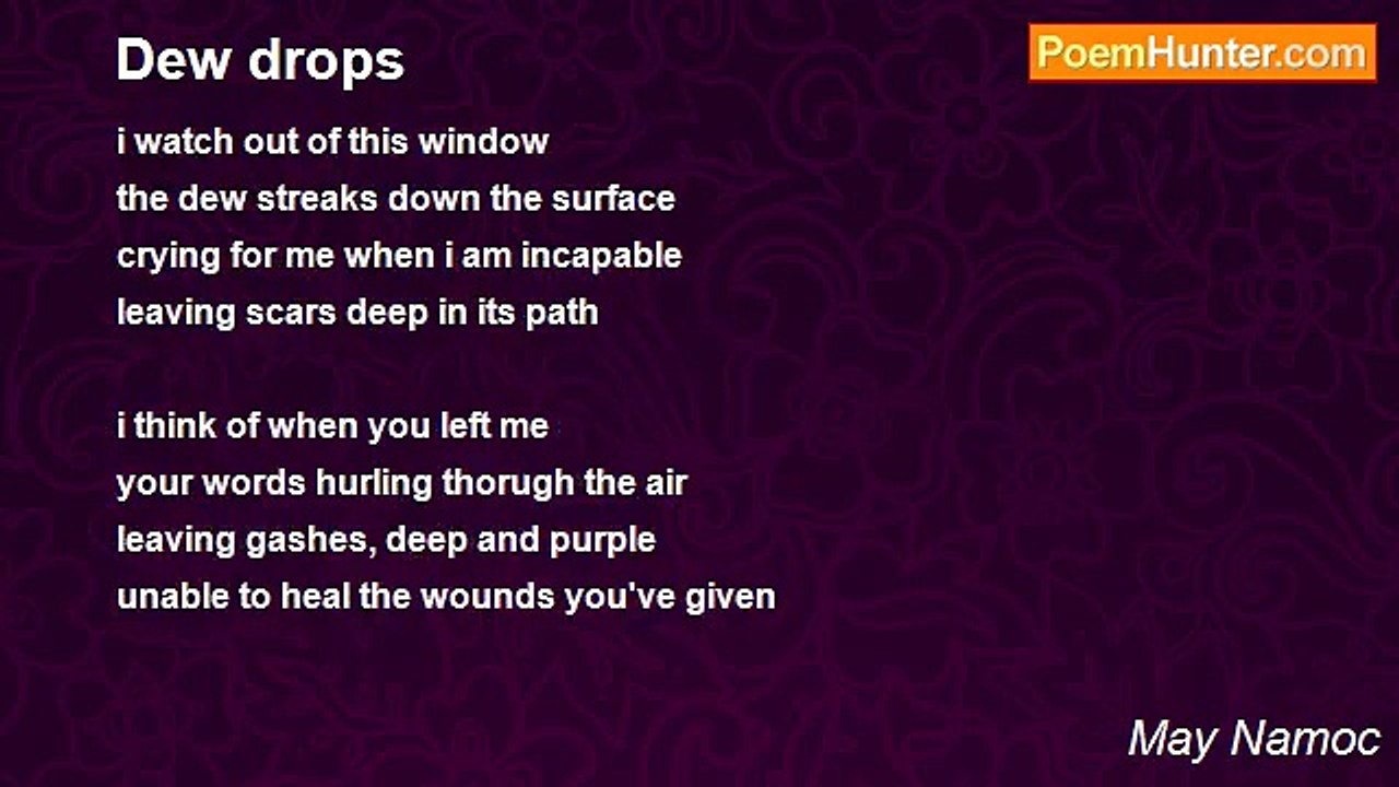 May Namoc - Dew drops