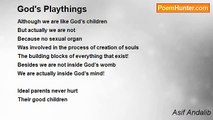Asif Andalib - God's Playthings
