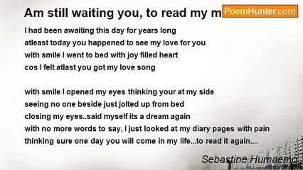 Sebastine Humaemo - Am still waiting you, to read my mind....