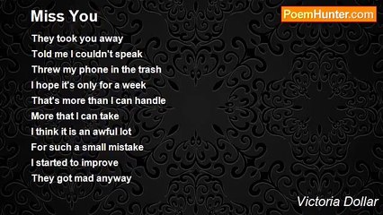 Victoria Dollar - Miss You