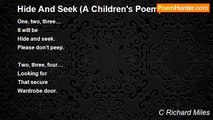 C Richard Miles - Hide And Seek (A Children's Poem)