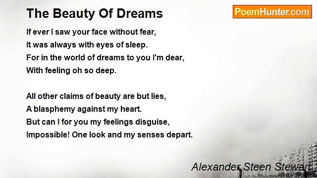 Alexander Steen Stewart - The Beauty Of Dreams