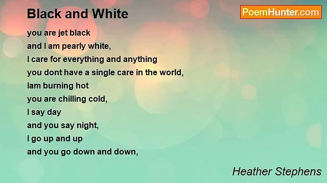 Heather Stephens - Black and White