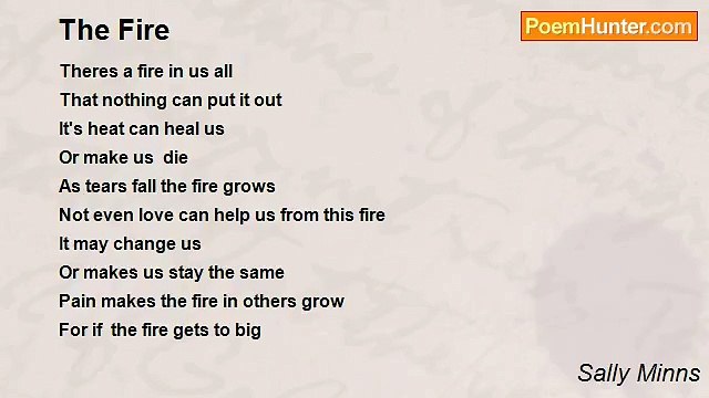 Sally Minns - The Fire