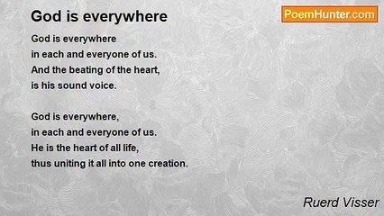 Ruerd Visser - God is everywhere