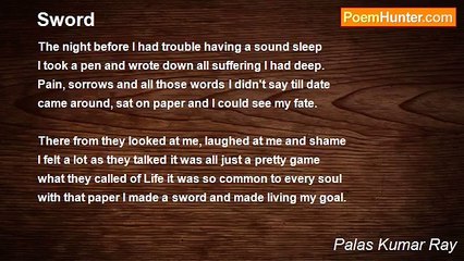 Palas Kumar Ray - Sword