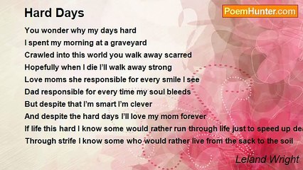 Leland Wright - Hard Days