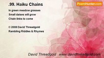 David Threadgold   www.davidthreadgold.com - .99. Haiku Chains