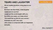RAJ NANDY - TEARS AND LAUGHTER