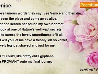 Herbert Nehrlich - Venice