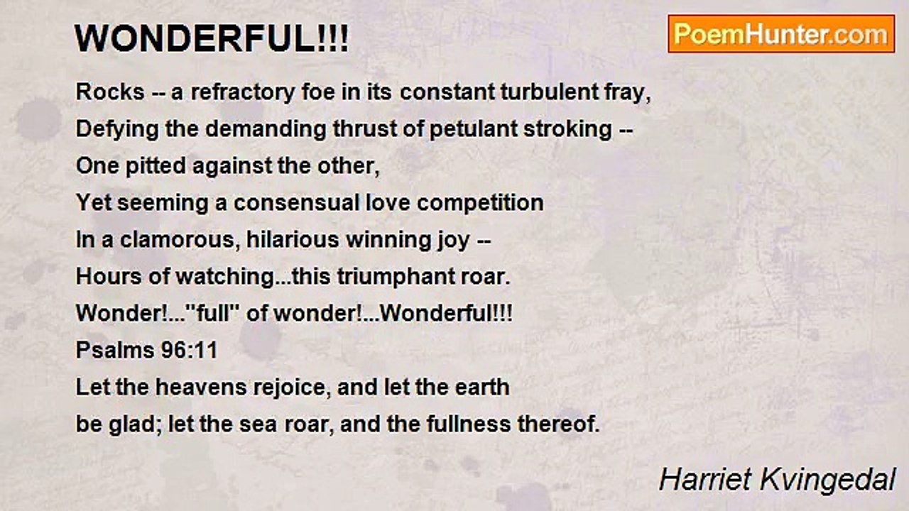 Harriet Kvingedal - WONDERFUL!!!