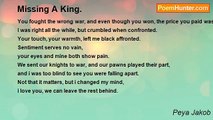 Peya Jakob - Missing A King.