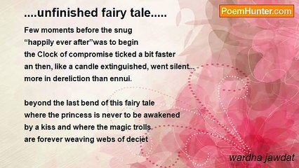 wardha jawdat - ....unfinished fairy tale.....