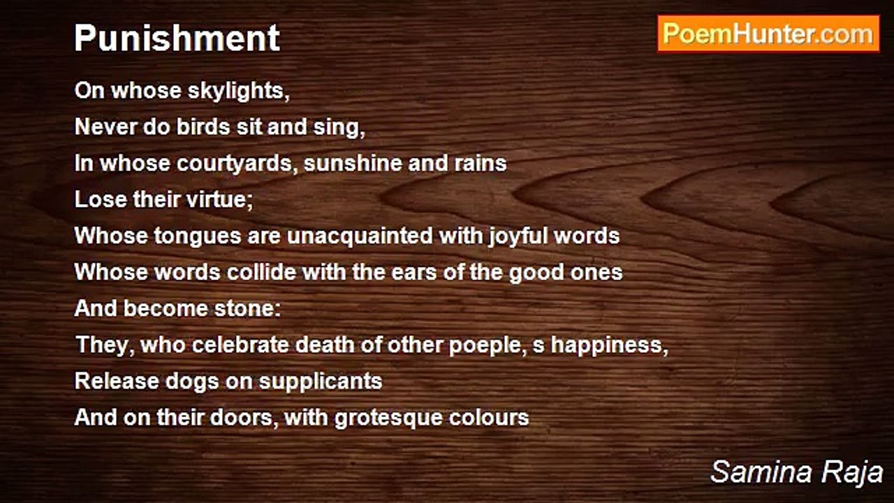 Samina Raja - Punishment