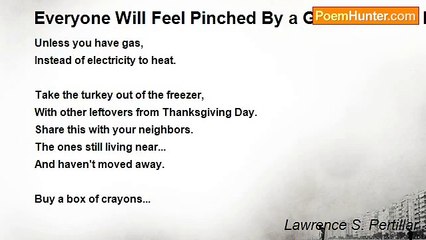 Lawrence S. Pertillar - Everyone Will Feel Pinched By a Grinch On the Loose