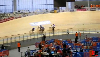 [+18 ~ Sexy Funny Girl]Bike Race Domino Effect - Fails World