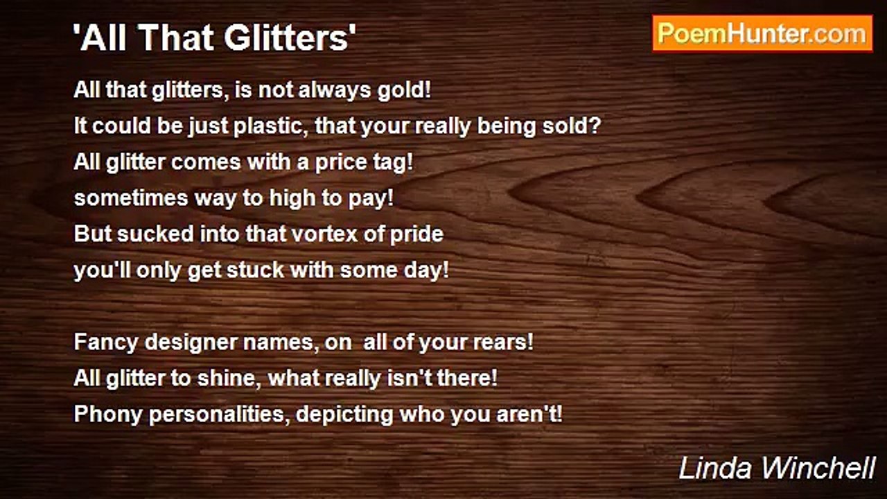 Linda Winchell - 'All That Glitters'