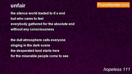 hopeless 111 - unfair