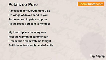 Tia Maria - Petals so Pure