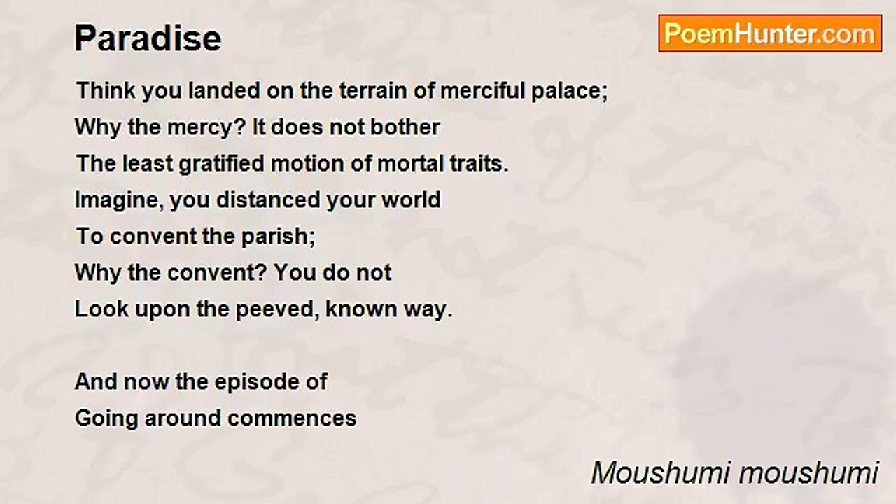 Moushumi moushumi - Paradise