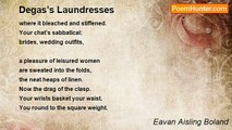 Eavan Aisling Boland - Degas’s Laundresses