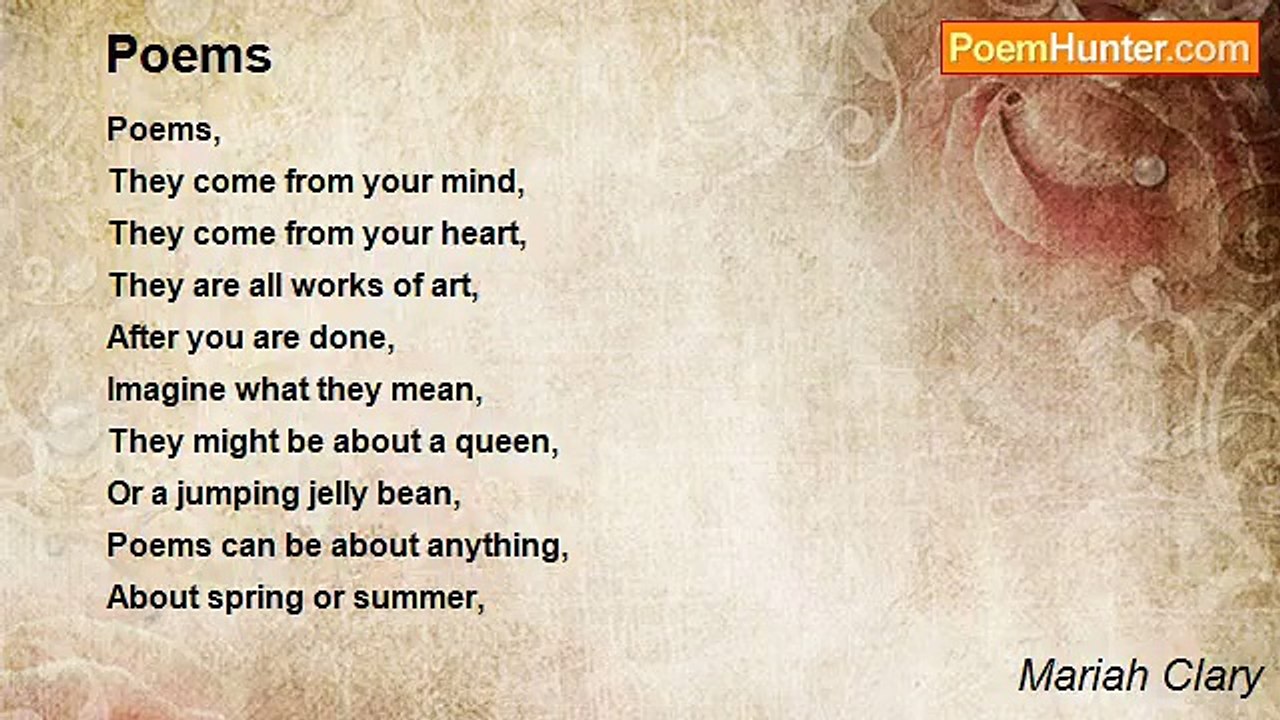 Mariah Clary - Poems