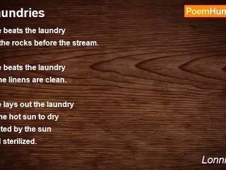 Lonnie Hicks - Laundries