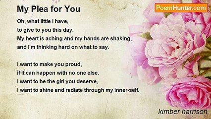 kimber harrison - My Plea for You