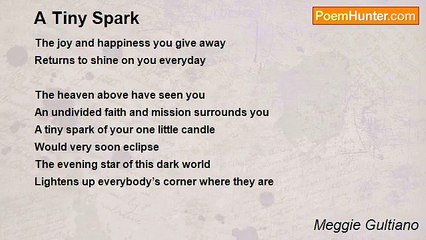 Meggie Gultiano - A Tiny Spark