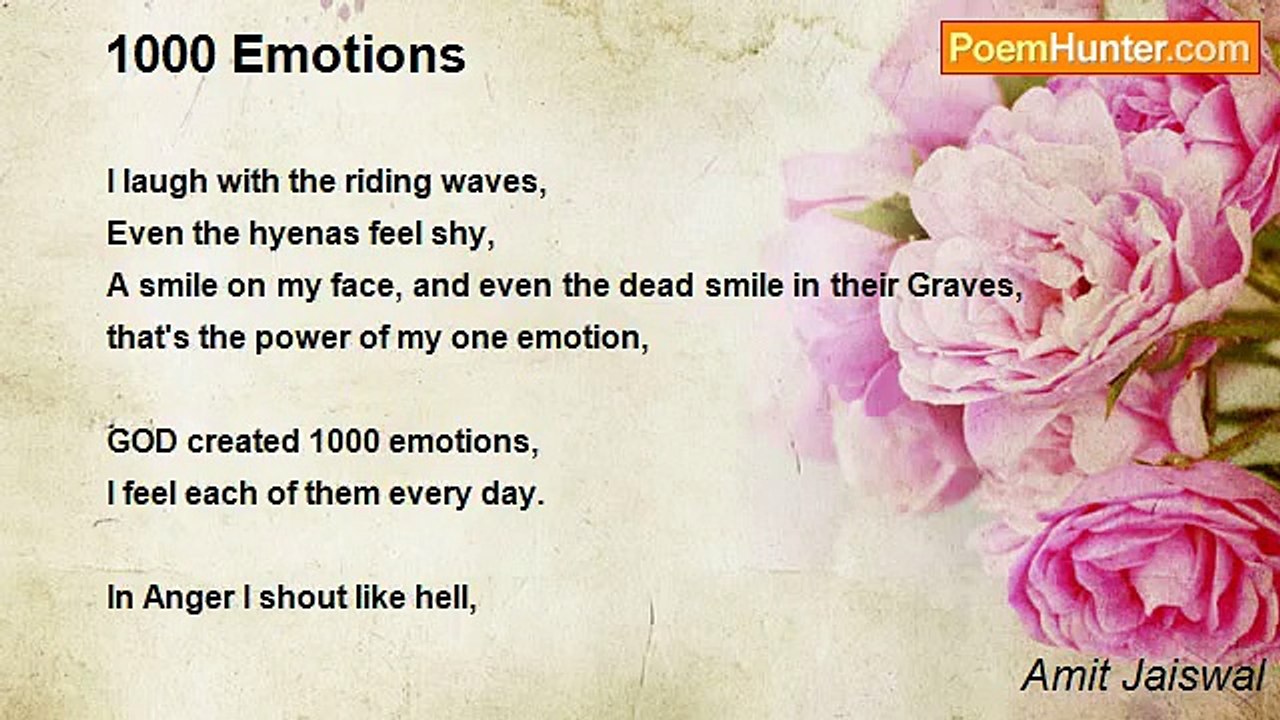 Amit Jaiswal - 1000 Emotions