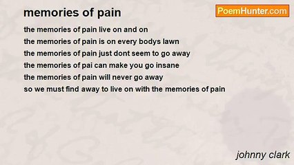 johnny clark - memories of pain