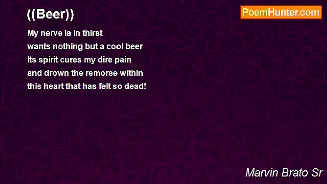 Marvin Brato Sr - ((Beer))