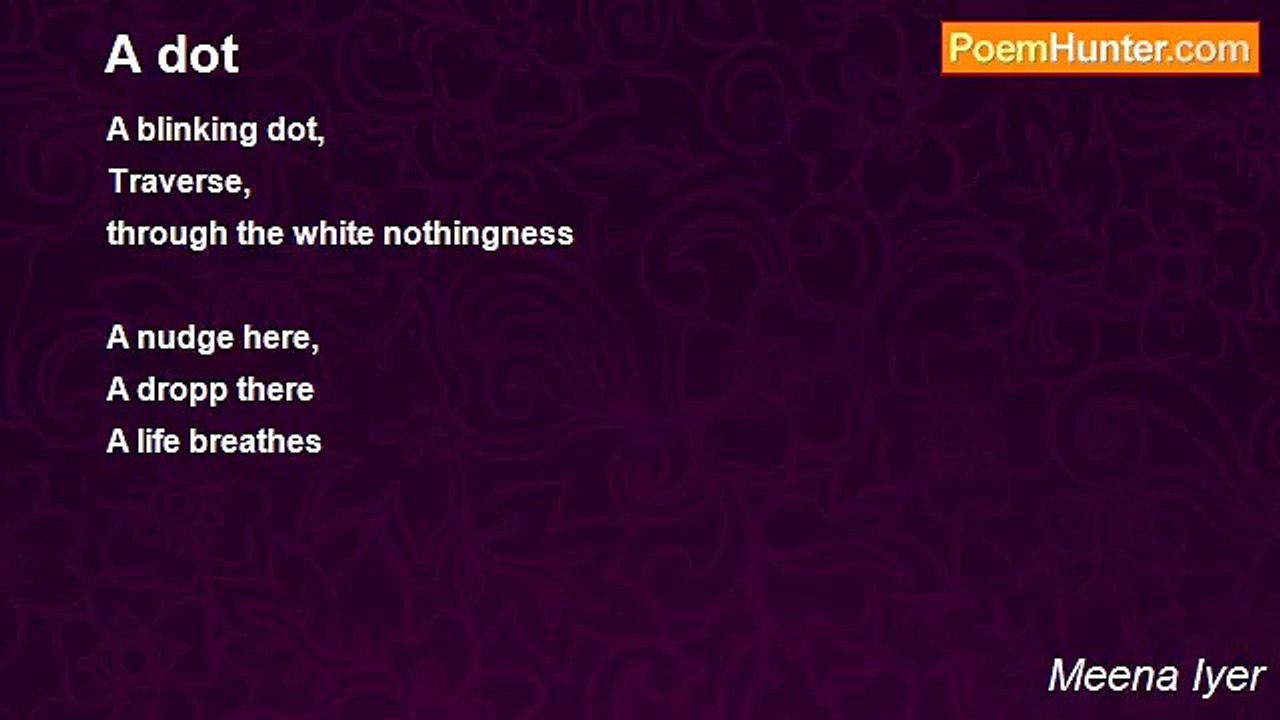 Meena Iyer - A dot