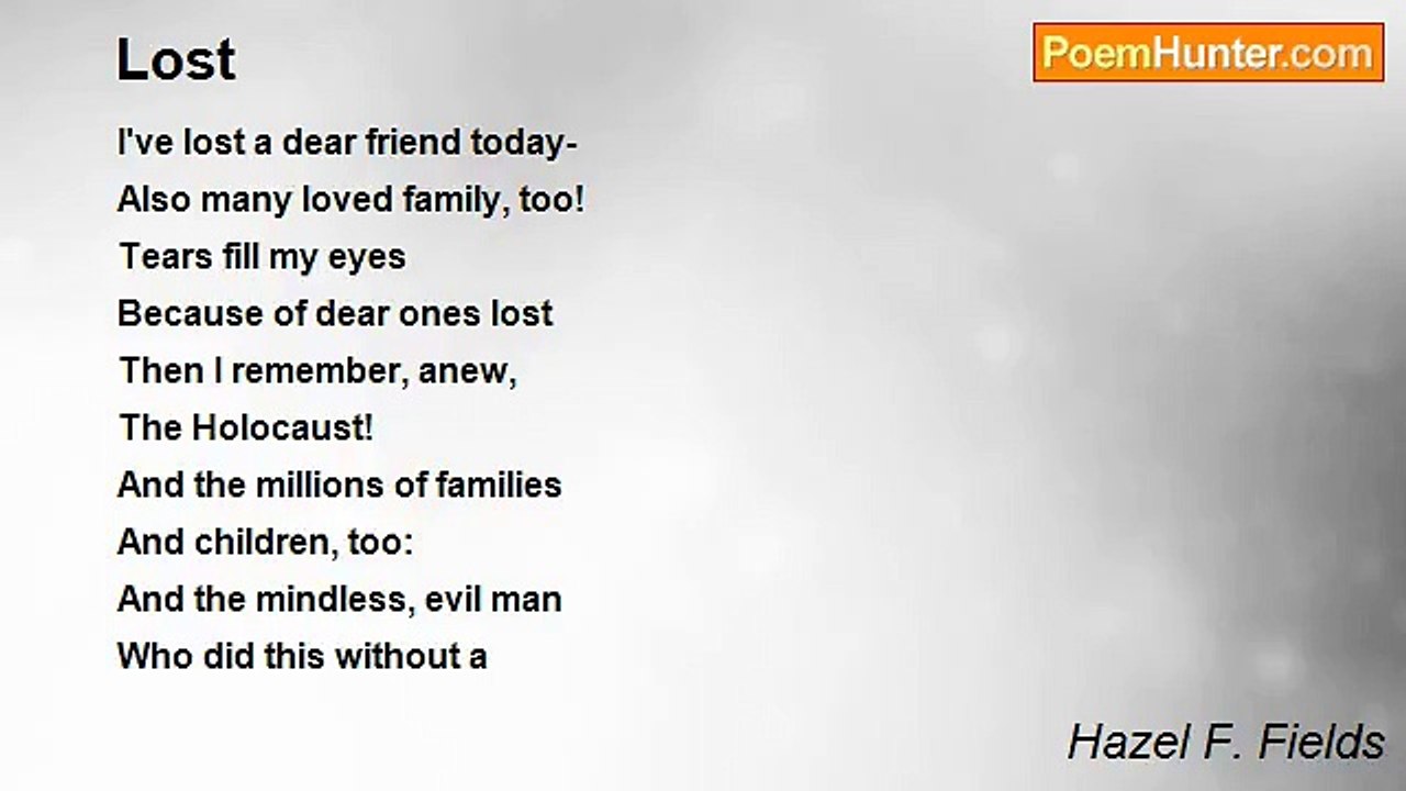 Hazel F. Fields - Lost