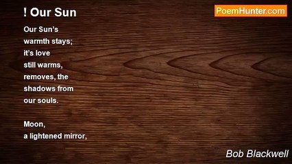 Bob Blackwell - ! Our Sun