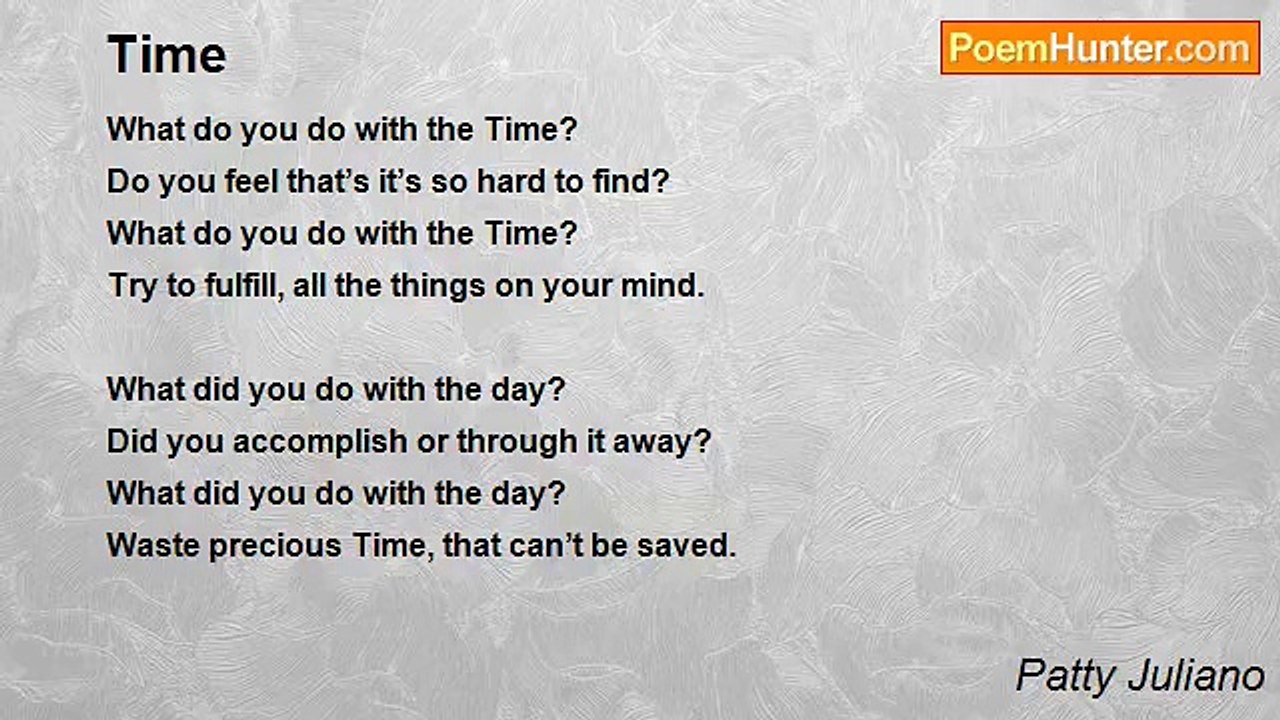 Patty Juliano - Time
