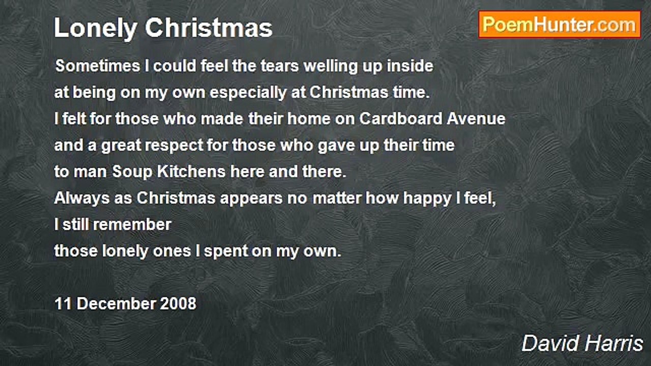 David Harris - Lonely Christmas