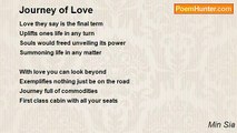Min Sia - Journey of Love