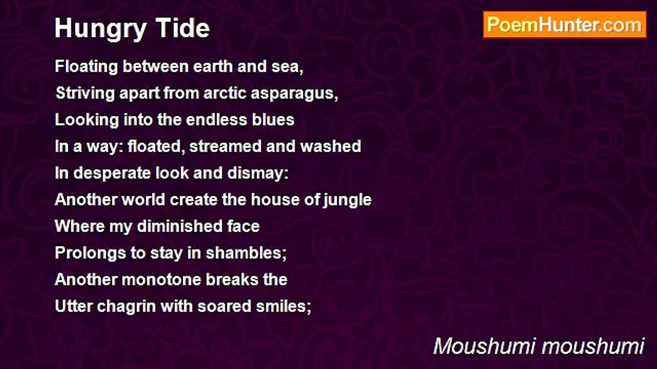 Moushumi moushumi - Hungry Tide