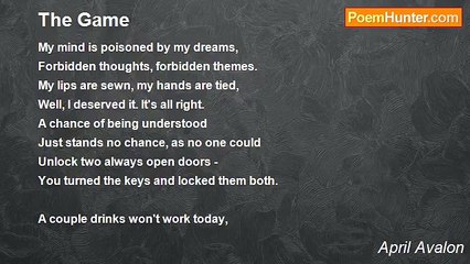 April Avalon - The Game